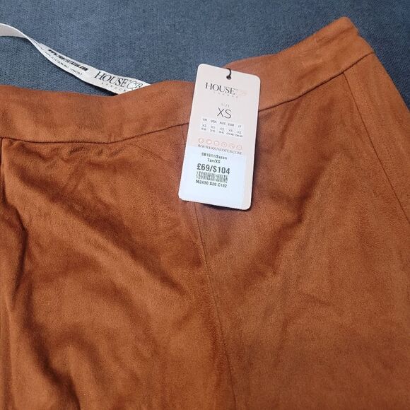 House of CB NWT Sazan Suede Like Soft Bodycon Pants Size XS - Picture 9 of 10